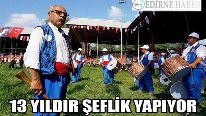 13 yıldır şeflik yapıyor