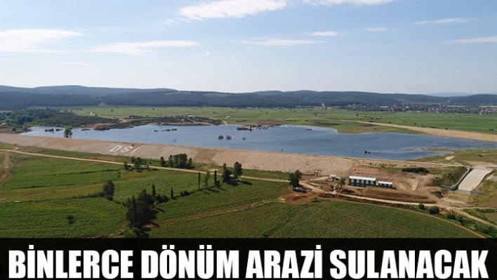Araziler suya kavuşacak