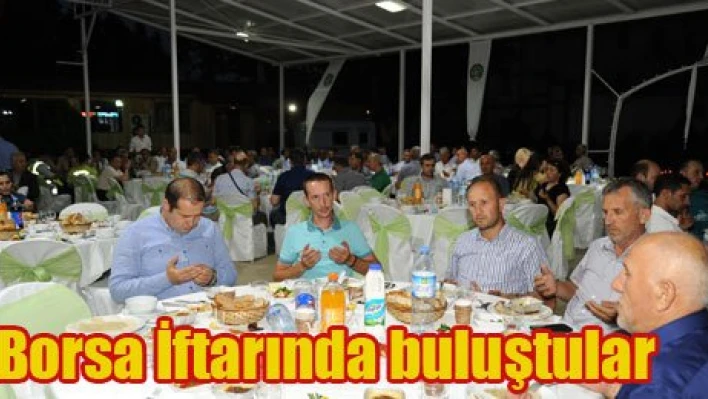 İftarda buluştular