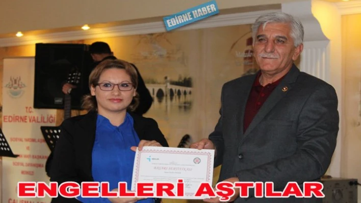 Engelleri aştılar
