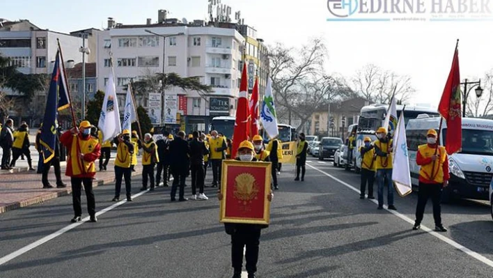 '57. Alay' için Tekirdağ'dan Çanakkale'ye yürüyorlar
