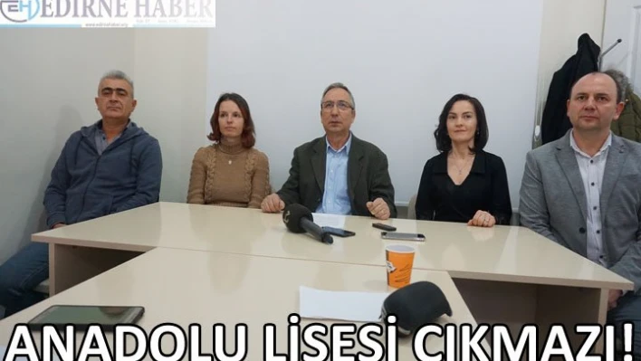 Anadolu Lisesi çıkmazı!