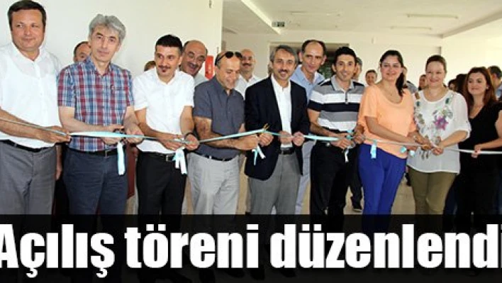Törenle hizmete girdi