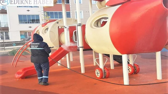 Tekirdağ'da dezenfekte çalışmaları devam ediyor