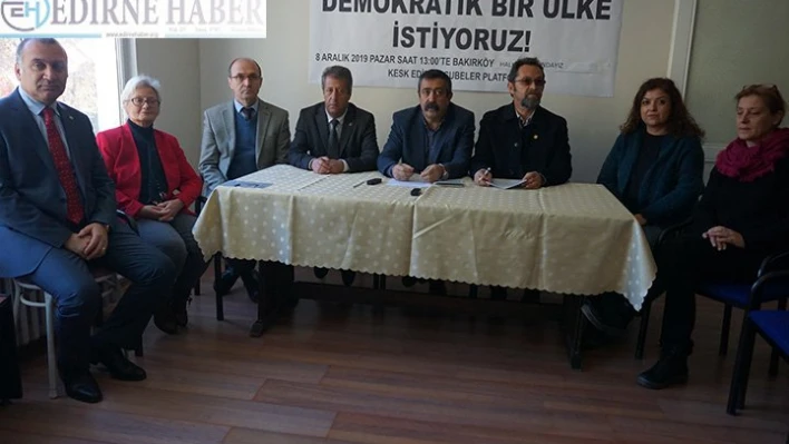 KESK'TEN MİTİNGE DAVET