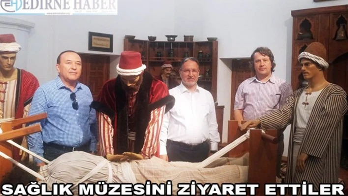 Karataş ve Rakhmanov Sağlık Müzesi'ni ziyaret etti