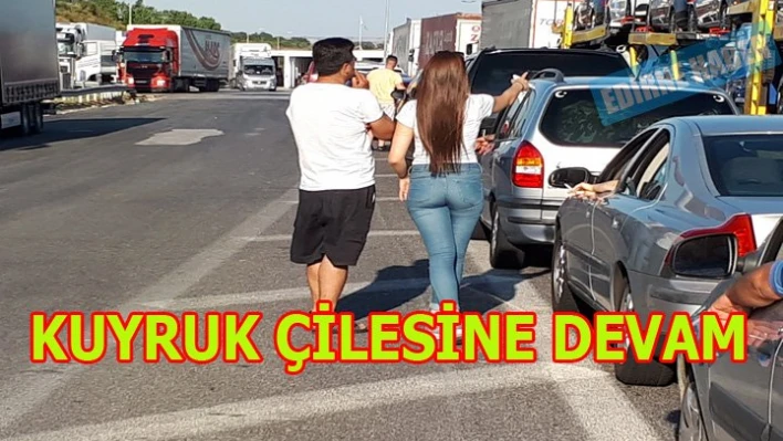 Her yerde kuyruk var, çile çekiyorum bu akşamâ€¦