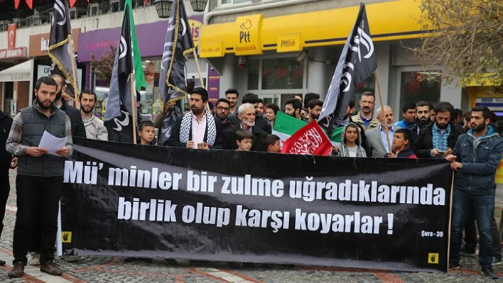 Zulmü kınadılar