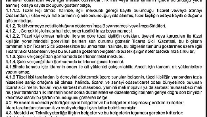 EDİRNE İLİ KEŞAN İLÇESİ SOSYAL HİZMET MERKEZİ ONARIM İŞİ
