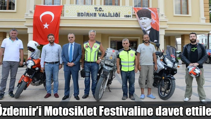 Festivale davet ettiler
