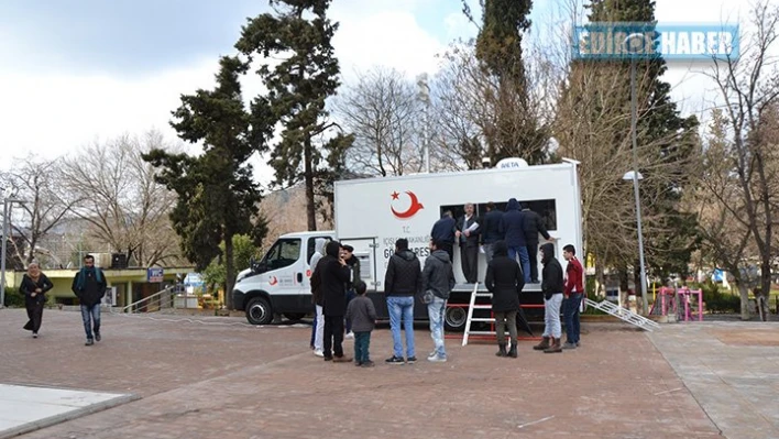 Suriyeliler kayıt altına alınıyor