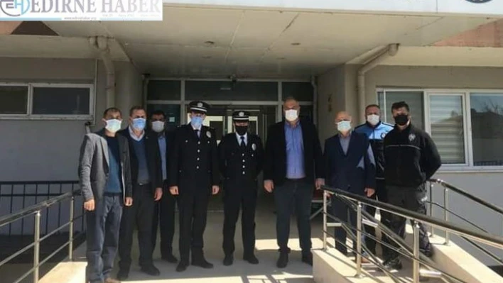 Enez ve Havsa'da Türk Polis Teşkilatı'nın 176. kuruluş yıl dönümü törenle kutlandı