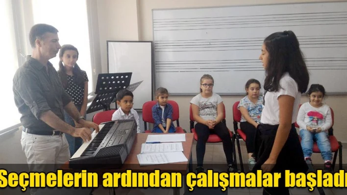 Çalışmalara başladılar