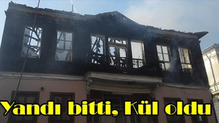 Yandı bitti, Kül oldu
