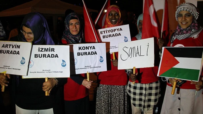 Yabancı öğrencilerden destek