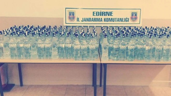 Sahte içki yakalandı