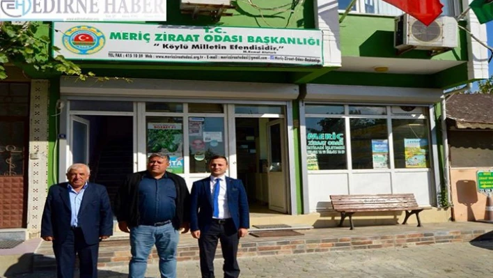 Kaymakam Güngör'den Ergin'e ziyaret