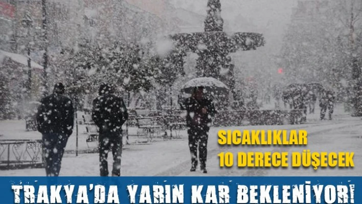 Kar geliyor