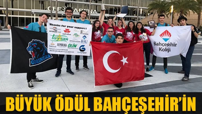 En büyük ödülü kazandılar