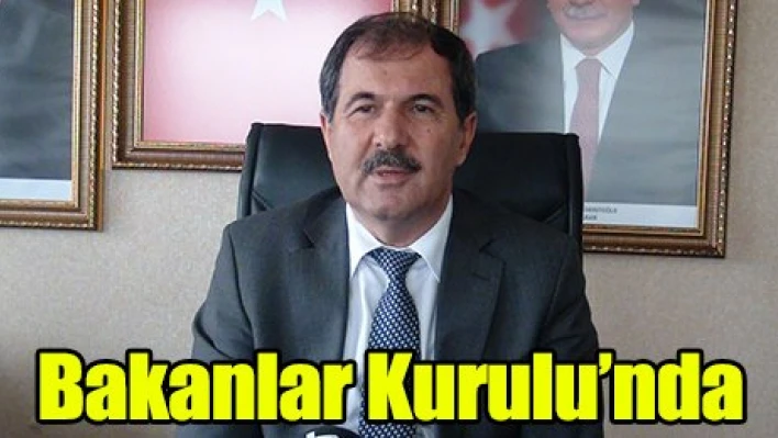Bakanlar Kurulu'nda