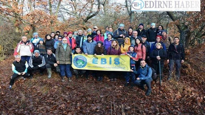 EBİS üyelerinden doğa yürüyüşü