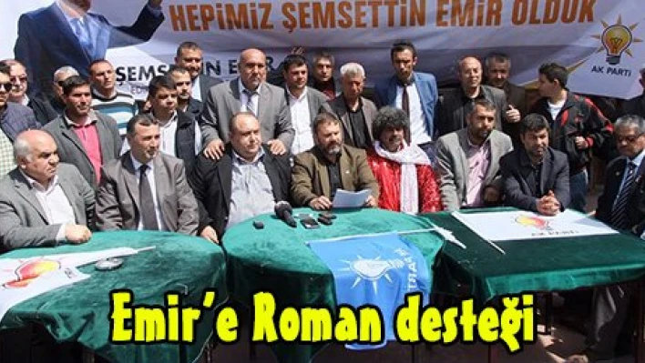 Emir'e Roman desteği