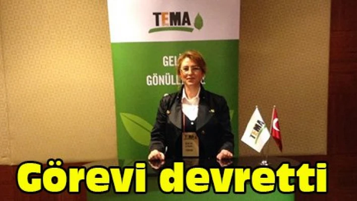 Görevi devretti