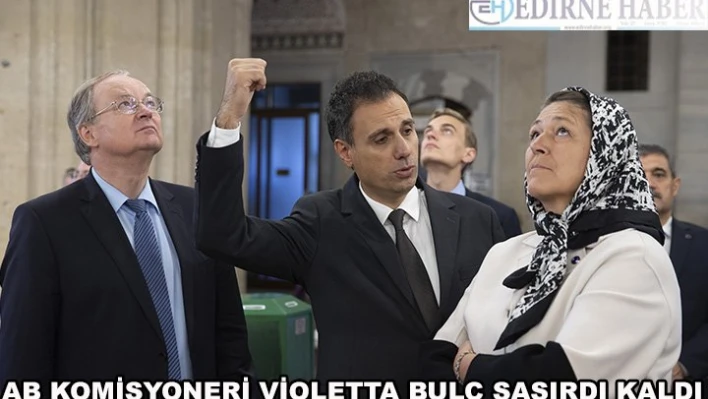  Violetta Bulc şaşırdı kaldı