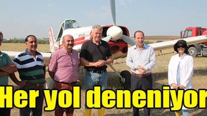 Her yol deneniyor