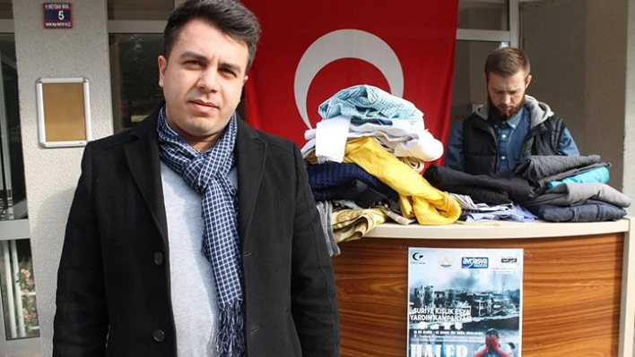 Kışlık kıyafet topluyorlar
