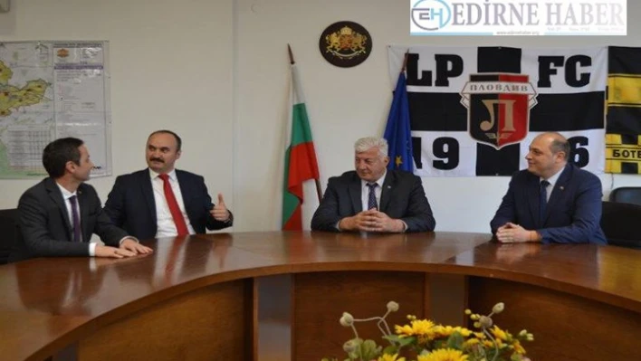 Vali Canalp Filibe'de temaslarda bulundu