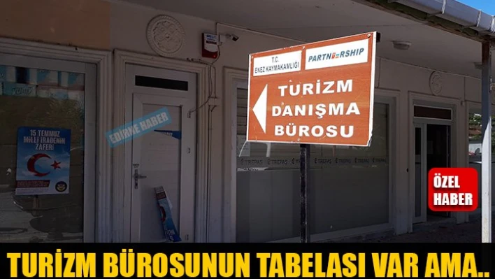 Tabelası burada, kendisi nerede?