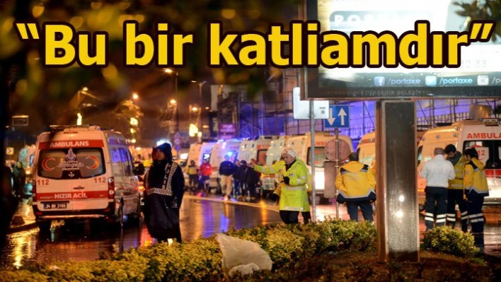 Bakan Soylu, 'Bu bir katliamdır'