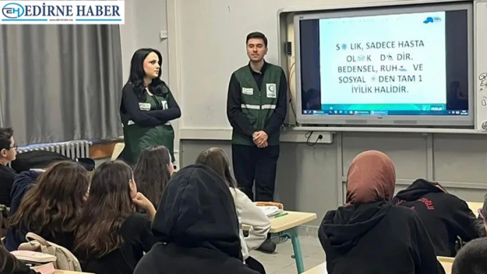 Genç Yeşilay Topluluğu Öğrencilerle Buluştu