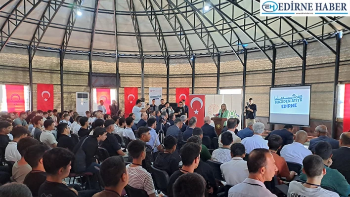 Gençleri tarih ve doğayla buluşturacak kamp düzenlenen törenle başladı