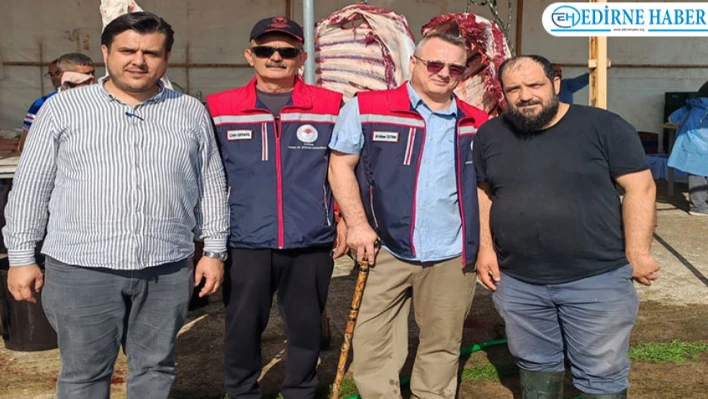 Görevli ekipler kurban kesim alanlarını denetledi