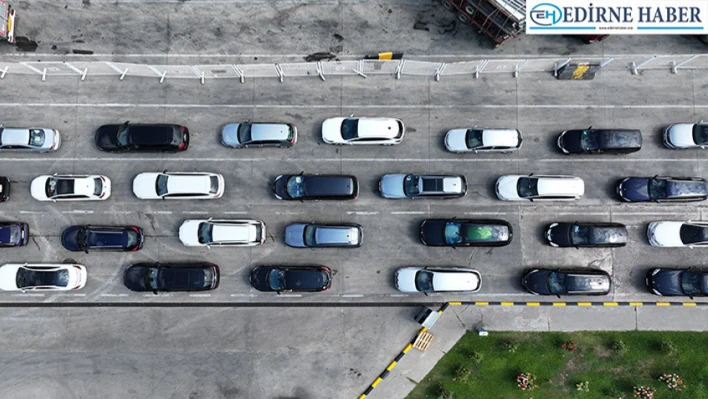 Gurbetçilerin dönüş yolculuğu sürüyor