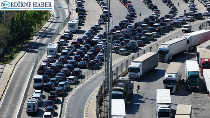 Gurbetçilerin dönüş yolculuğu sürüyor