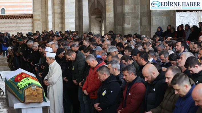 Hakem Cansu Tiryaki'nin eşi son yolculuğuna uğurlandı