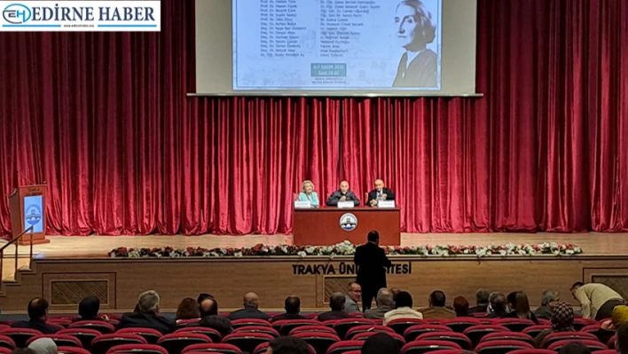 Halide Nusret Zorlutuna sempozyumu başladı