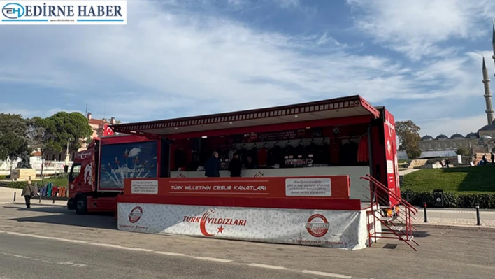 Hava Kuvvetleri'nin gururu Edirne'de tanıtılıyor