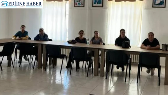 Havsa'da TYP personeline iş sağlığı ve güvenliği eğitimi