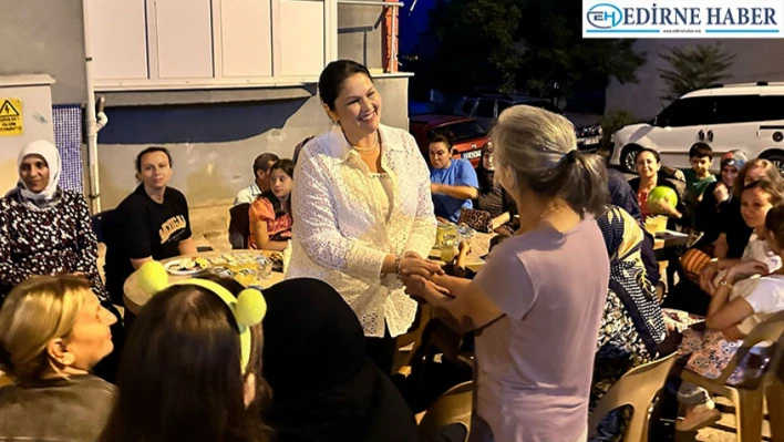 İba, 'Edirne'nin daha yaşanır hale gelmesi için mücadele ediyoruz'