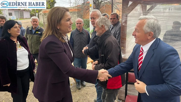 İba, İpsala'da vatandaşlarla bir araya geldi
