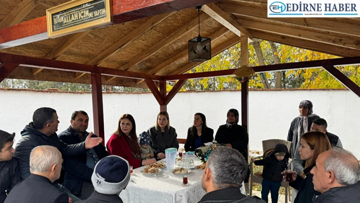 İba, 'Köylerimizin taleplerini dinlemeye devam edeceğiz'