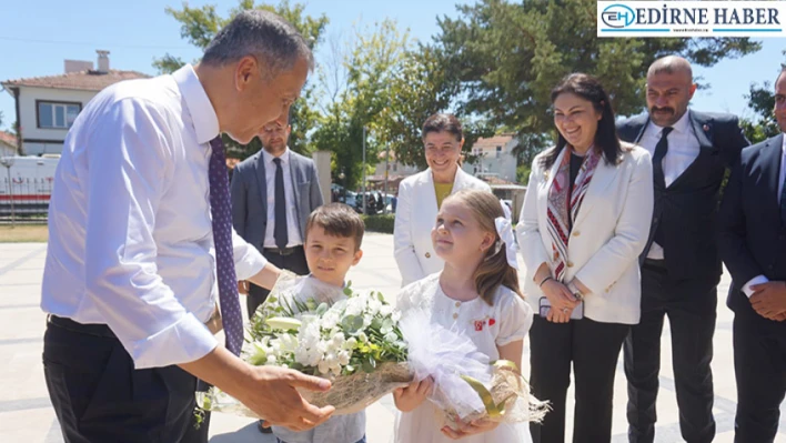 İçişleri Bakanı Ali Yerlikaya, Edirne'yi ziyaret etti