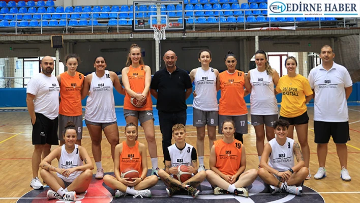 Kadınlar Basketbol 1. Ligi'nin Edirne ekibi, kentte basketbol ruhunu canlandırdı