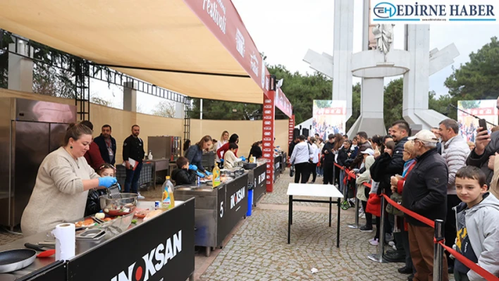 Kadınlar yarıştı, en iyi tabak belli oldu