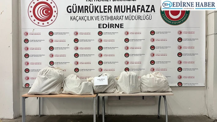Kapıkule'de 46 kilo 920 gram uyuşturucu ele geçirildi