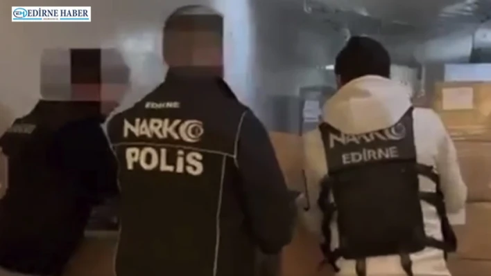 Kapıkule'de narkotik darbesi